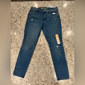 Old Navy Blue Straight Leg Jeans Versatile Comfort